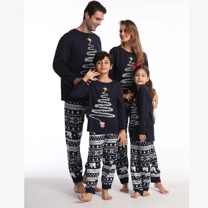 MerryPJs – Feestelijk & Gezellig – Kerst Pyjamaset voor het Hele Gezin