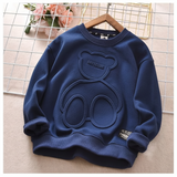 LittleCloud – Comfortabel & Knus – Sweater met 3D Berenmotief