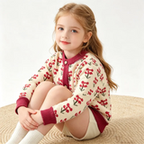 CozyCardi – Zacht & Warm – Gebreid Vestje met Leuke Prints