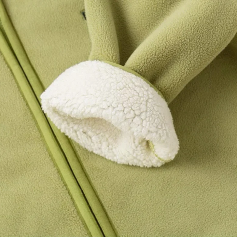 WinterBuddies – Warm & Schattig – Kinder Winterjas met Dierenprint