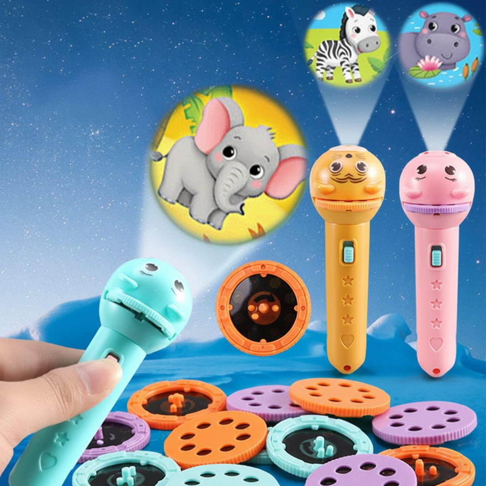 Story Torch™ - Bedtijd Magie - Zaklamp projector