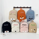 MyLittleBag – Persoonlijk & Schattig – Gepersonaliseerde Kinder Rugzak met Naam en Dierenprint