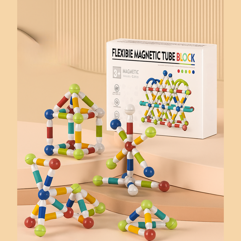Magnetic Sticks - Eindeloos Bouwen - Flexibele Magnetische Sticks