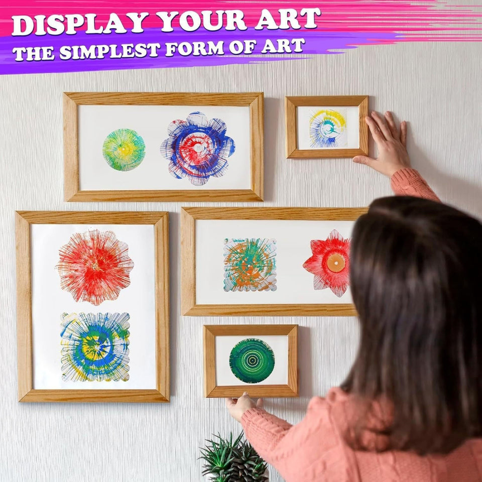 SpinArt – Creatief & Educatief – DIY Verf Spinmachine