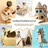 CardboardMaster – Speels & Ontwikkelend – Knutsel Bouwpakket voor Karton