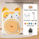 Pottery Set™ - Kleine Kunstenaars - Kinder Pottenbakset