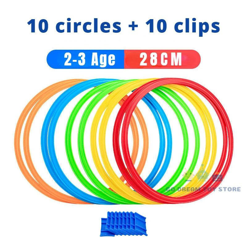 Jump Hoops™ – Spring & Speel – Hoepel Set