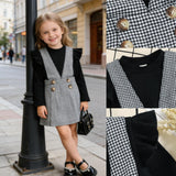 Mini Fashion™ - Schattig en Stijlvol - Tweedelige jurken set