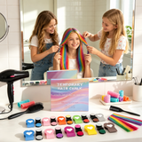 ColorPop - Haarkrijt voor Kinderen – 12 Kleuren – Tijdelijke Haarkleuring