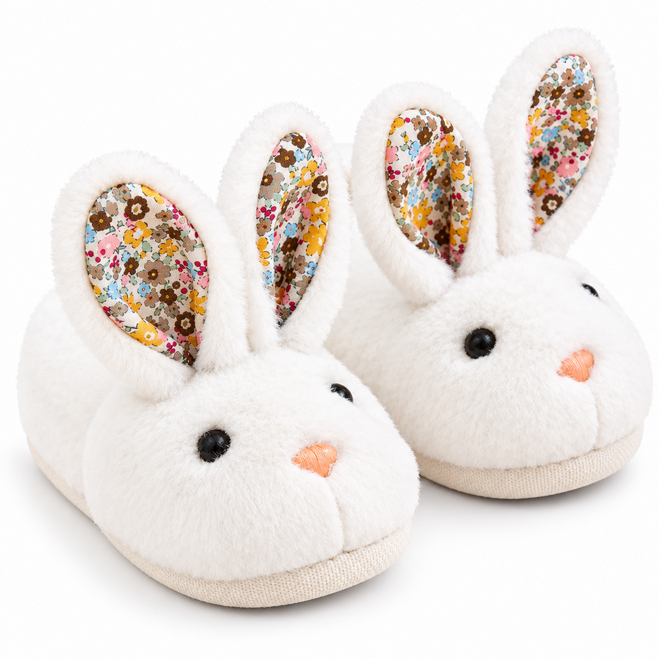 BunnyToes – Zacht & Warm – Pluche Konijnensloffen