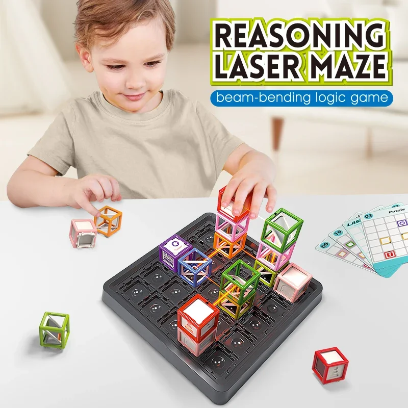 LaserLogic – Educatief & Uitdagend – Laser Doolhof Denkspel
