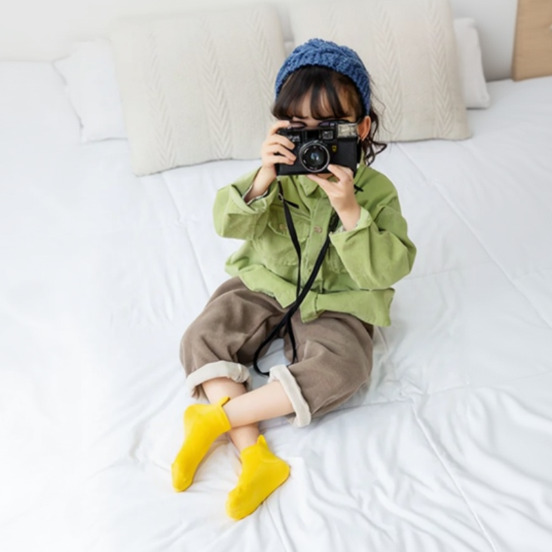 PlayfulToes – Kleurrijk & Zacht – Lage Kinder Sokjes (Set van 5)