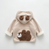 WinterBuddies – Warm & Schattig – Kinder Winterjas met Dierenprint