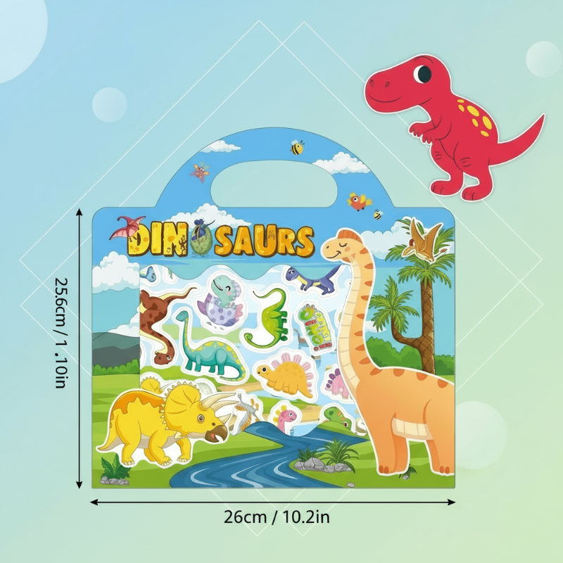 StickerFun – Kleurrijk & Leerzaam – Herbruikbare Stickerboek