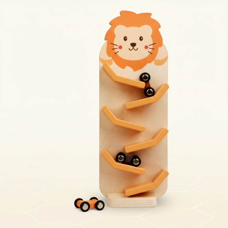 SpeedSlide – Actief & Speels – Houten Auto Rollerbaan