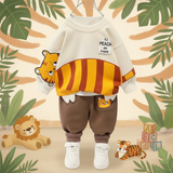 Mini Fashion™ - Warm & Zacht – Tweedelige Kinder Kleding Set