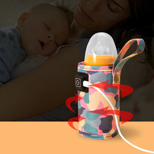 Nurtura – Warm & Onderweg – Draagbare Babyflessenwarmer