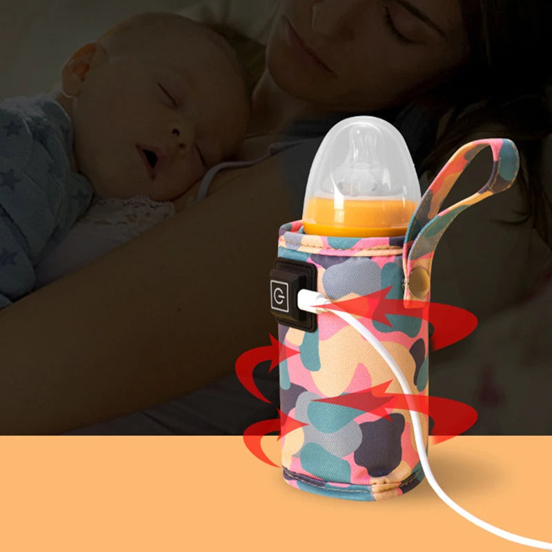 Nurtura – Warm & Onderweg – Draagbare Babyflessenwarmer