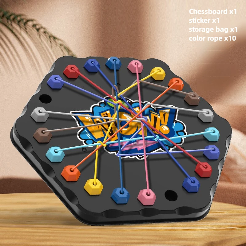 Color Rope Logic Game – Denken & Interactief – Bordspel
