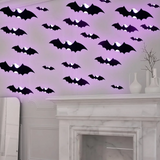 SpookyGlow – Griezelig & Sfeervol – Halloween Vleermuis LED Wanddecoratie