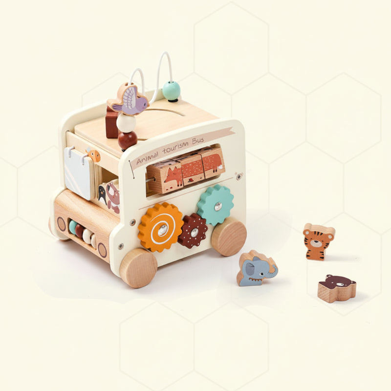 BusyRide – Educatief & Veelzijdig – Houten Montessori Activiteitenbus