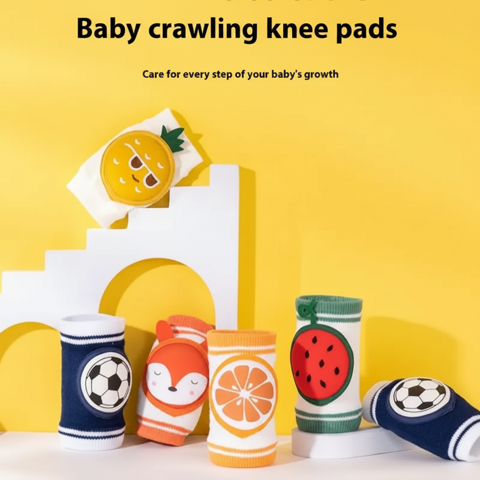 CrawlSafe – Praktisch & Zacht – Kniebeschermers voor kruipen