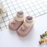 TinyFeet – Zacht & Ademend – Antislip Schoentjes met Strik