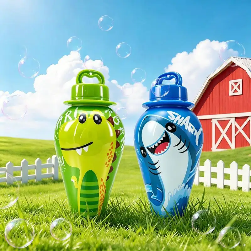 BubblePals – Vrolijk & Speels – Anti-morsen Mini Bellenblaas met Dierendesign