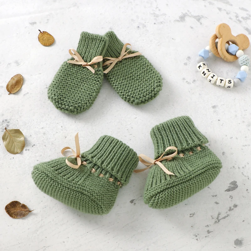 Booties & Mittens – Zacht & Warm – Handschoenen en Schoentjes Set