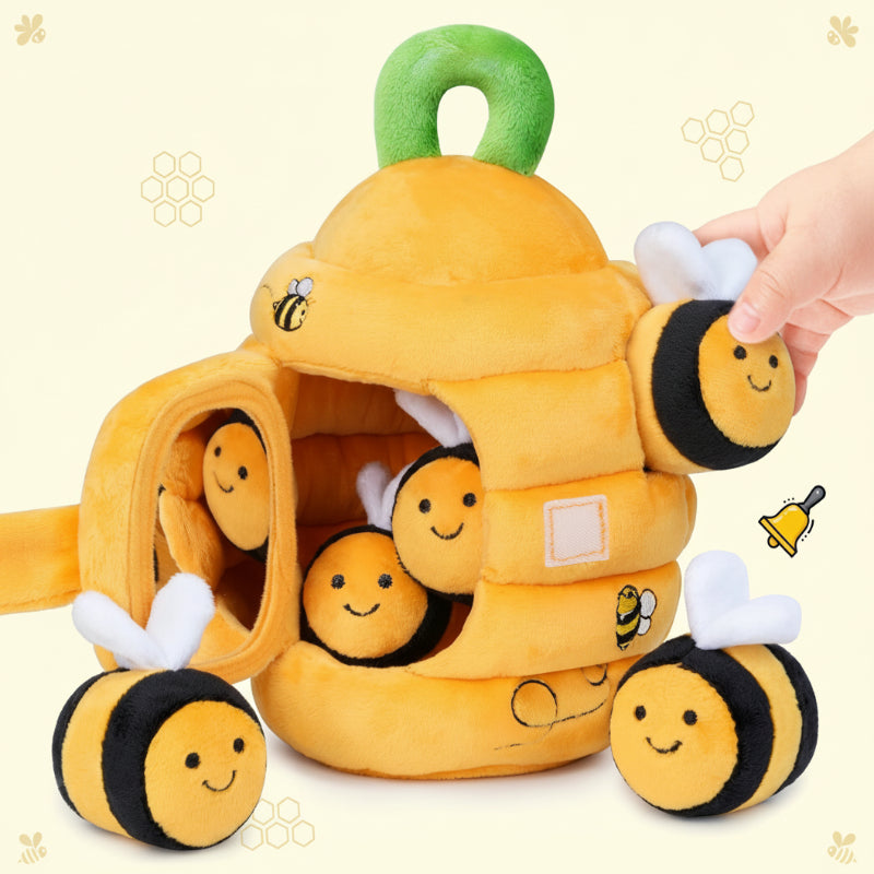 JungleHive – Speels & Leren – Sensorische Knuffel in het Bos