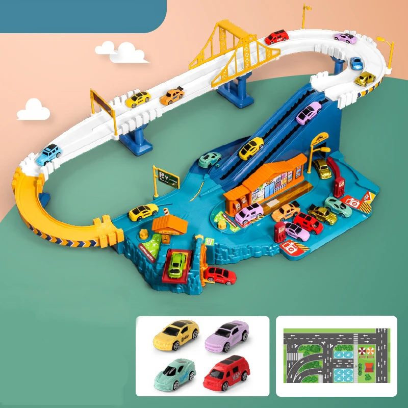 RaceTrack – Avontuurlijk & Leuk – Auto Speelbaan