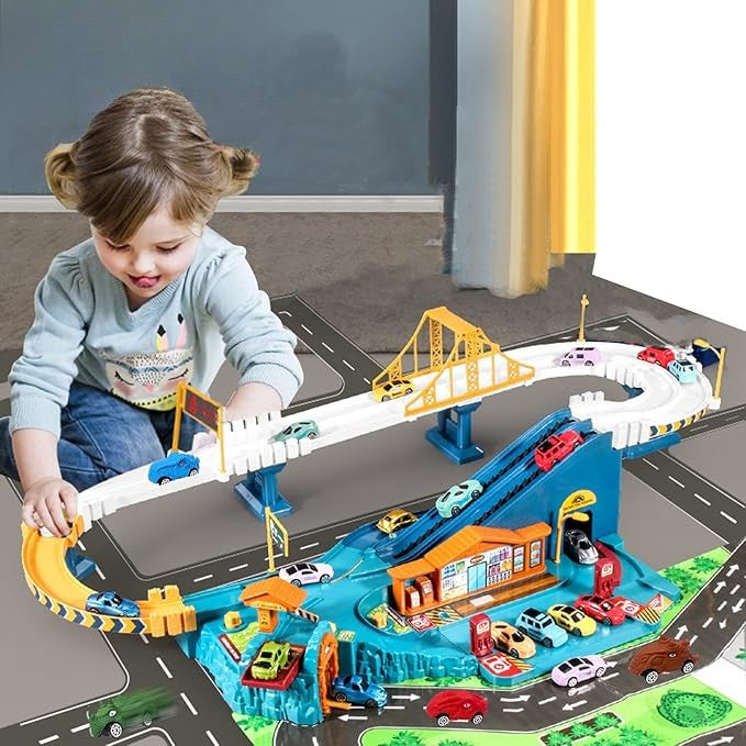 RaceTrack – Avontuurlijk & Leuk – Auto Speelbaan