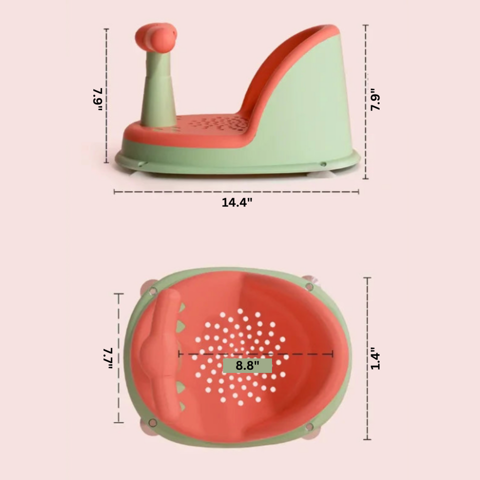 LumaLieve – Veilig & Comfortabel – Ergonomisch Babybadstoeltje