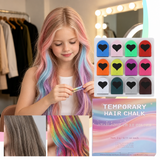 ColorPop - Haarkrijt voor Kinderen – 12 Kleuren – Tijdelijke Haarkleuring