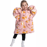 HappySnug – Schattig en comfortabel – Kinderdeken met capuchon