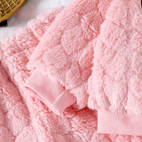 LittleBear – Warm & Knus – Pluche Kinder Set met Trui en Broek