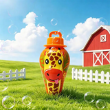 BubblePals – Vrolijk & Speels – Anti-morsen Mini Bellenblaas met Dierendesign