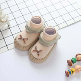TinyFeet – Zacht & Ademend – Antislip Schoentjes met Strik
