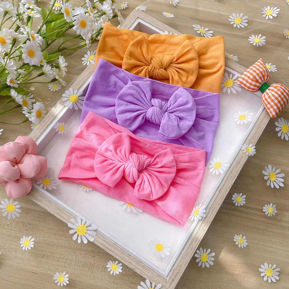Mini Fashion – Modieus & Zacht – Kinder Strik Haarbanden