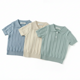 MiniLuxe – Elegant & Comfortabel – Polo Shirt met Gebreide Stof