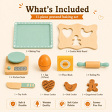 BakeBuddy – Creatief & Educatief – Houten Bakset Speelgoed