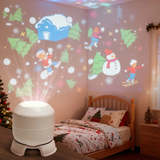 FrostyLight – Magisch & Sfeervol – Roterende Projectorlamp (Kerst & Halloween)