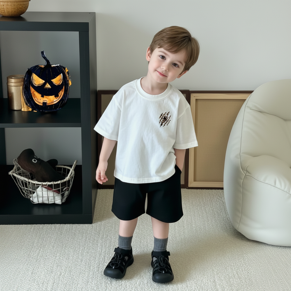 WildRoar – Fun & Casual – Kinder T-shirt met Tijgerprint