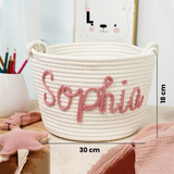 CuddleBasket – Schattig & Persoonlijk – Gepersonaliseerde Luiermand