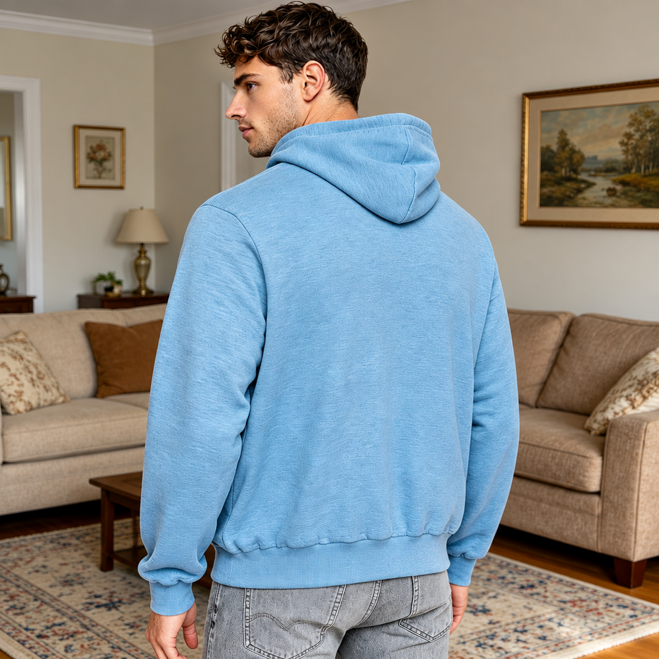 CuddleDad – Comfortabel & Praktisch – Heren Hoodie met Baby Buidel