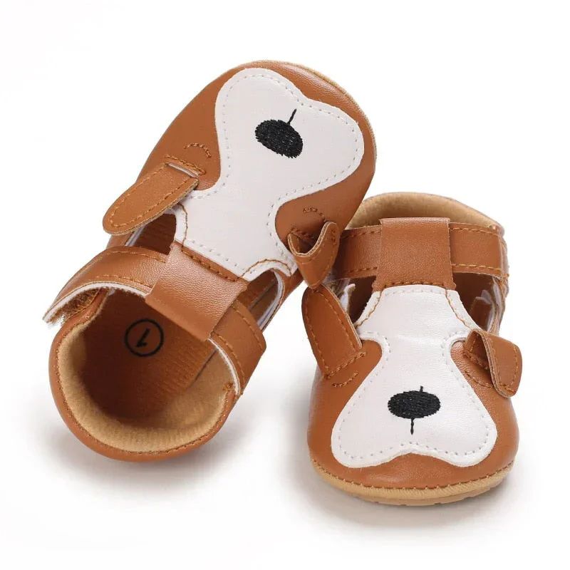 Mini Fashion - Zachte Eerste Stapjes - Dieren Kinder Schoentjes