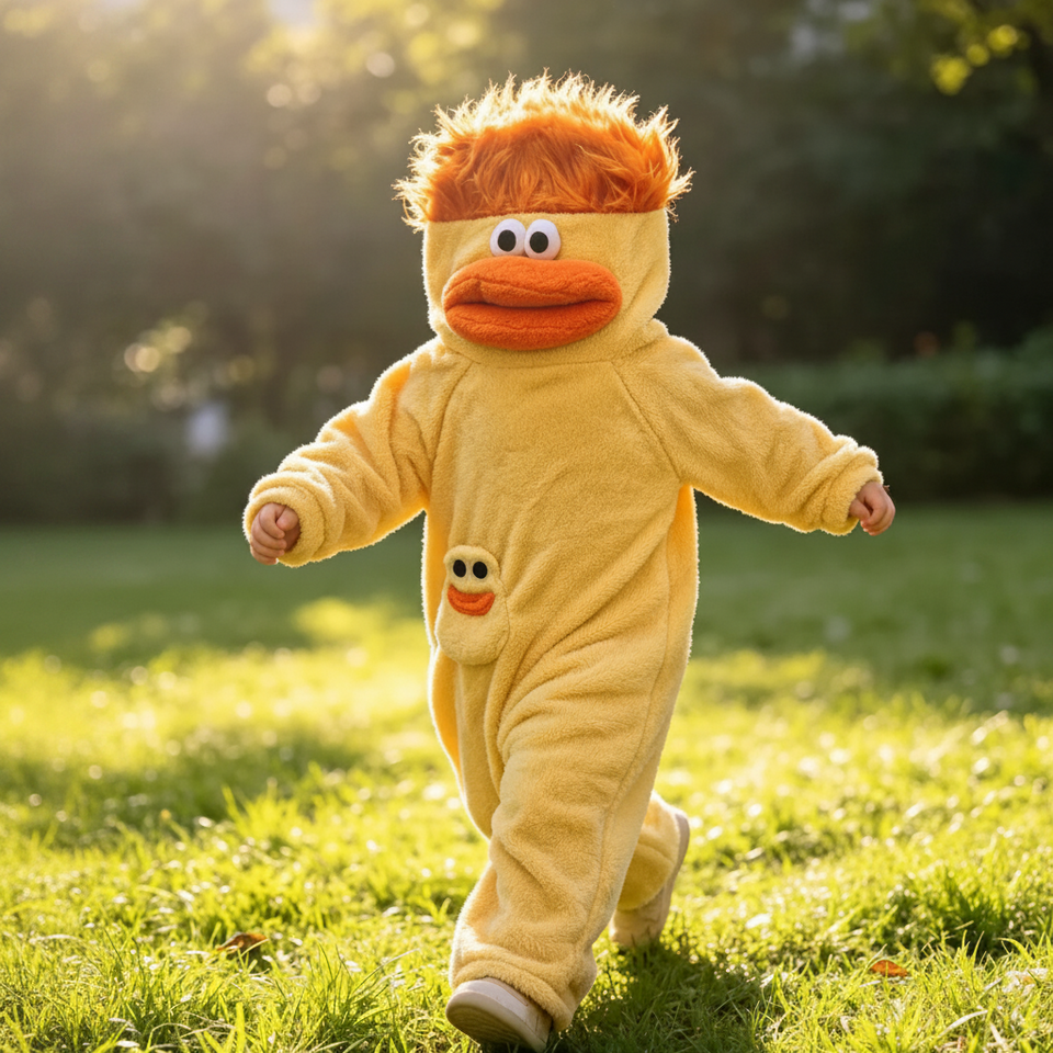 LittleMonster – Comfortabel & Schattig – Kinder Onesie met Grappig Monsterontwerp