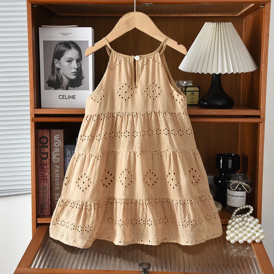 BohoBelle – Elegant & Comfortabel – Jurk met Broderie Details