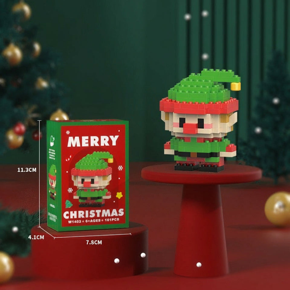 HolidayBlocks – Vrolijk & Decoratief – Kerst Mini Bouwstenen