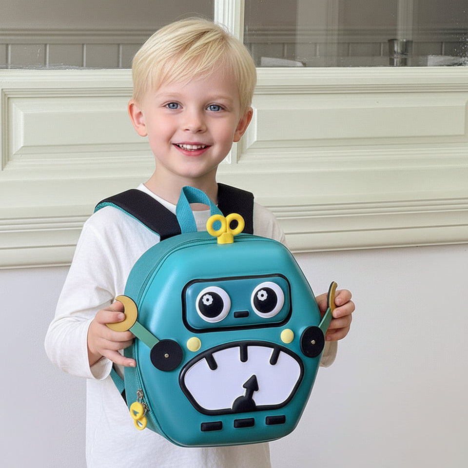 MiniBot – Stoer & Praktisch – Kinder Rugzak met Robot Design